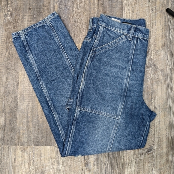 Reformation Kealy Carpenter High Rise Relaxed Jeans in Ponce size 28 - Picture 8 of 13